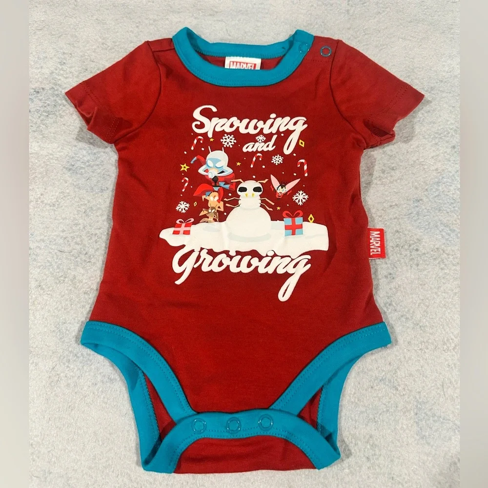 Marvel‎ Holiday Onesie - EUC